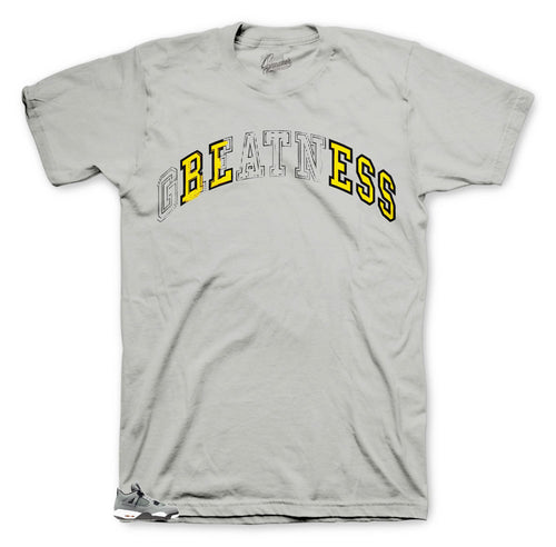 Jordan 4 cool grey sneakers go with shirts designed to match perfectly with the retro cool grey