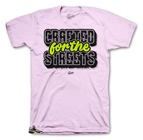 Pink crafted tees to match with Jordan 4 Silt Reds