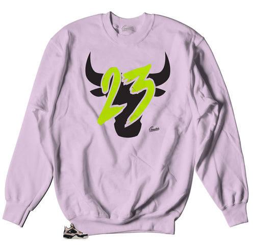 Toro Pink Sweater for Jordan 4 Silt Red