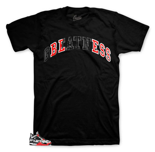 Jordan 4 Tattoo shoe matches shirt collection designed to match Jordan 4 Tattoo