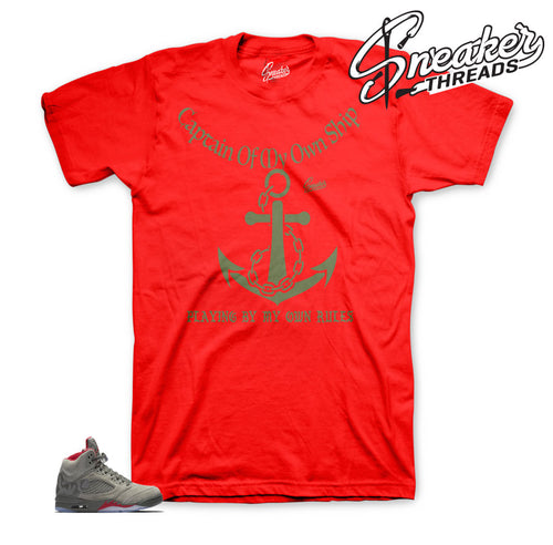 Camo Jordan 5 shirts match | My rules sneaker tee.