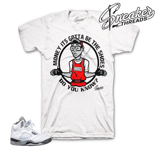 Gotta be the shoes shirt for Jordan 5 cement shoes.