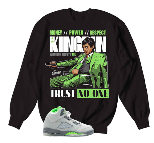 jordan 5 green bean sneaker tees