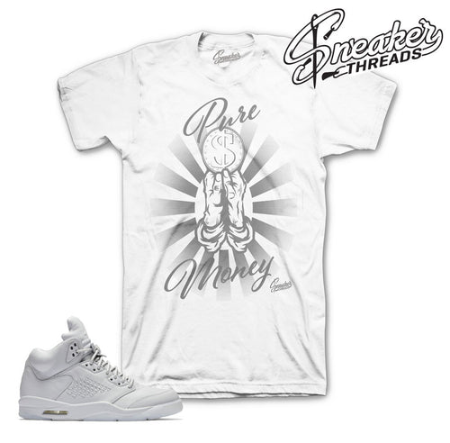 Retro 5 Platinum Daily Bred Shirt