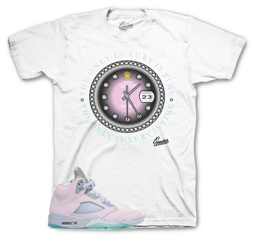 Jordan 5 Regal Pink Easter Sneaker Tees