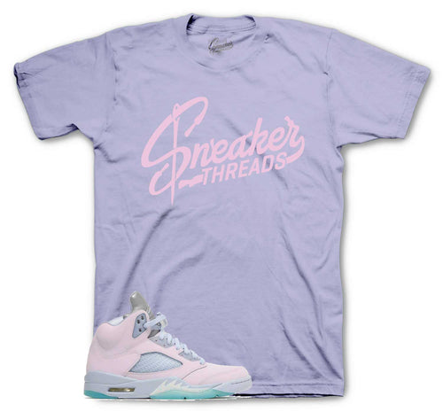 Jordan 5 Regal Pink Easter Sneaker Tees