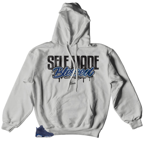 Hoody made to match Jordan 6 diffused sneaker | Jordan 6 Diffused Hoody collection 