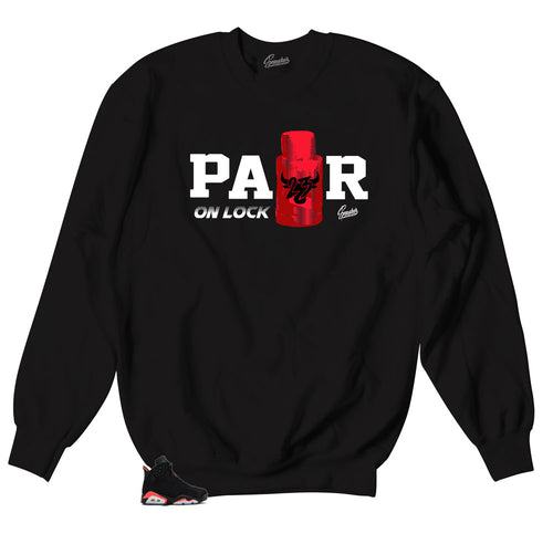 Jordan 6 infrared sneaker sweaters | The best infrared sweaters match