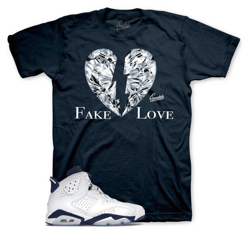 Jordan 6 midnight navy sneaker tees