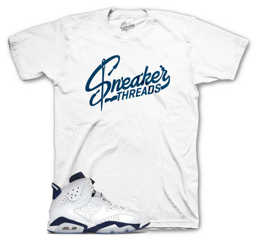 Jordan 6 midnight navy sneaker tees
