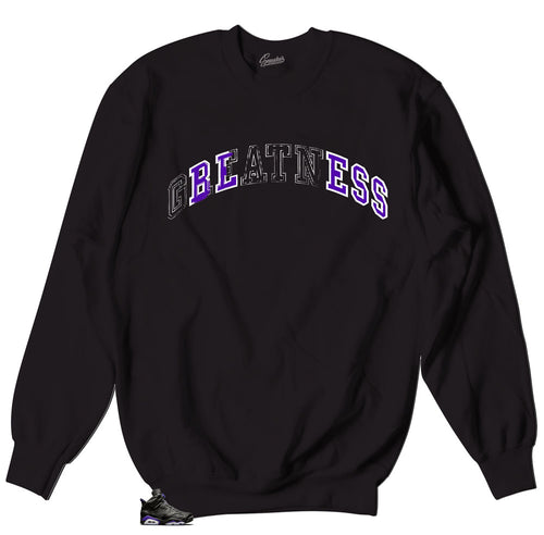 Jordan 6 black cat all star shoes matches sweater designed to match Jordan 6 all star sneaker