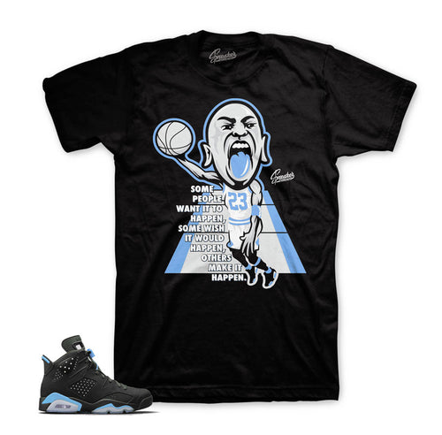 Jordan 6 Unc Sneaker Tees 