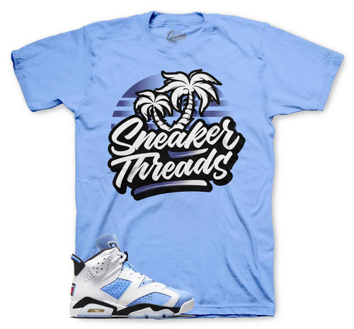 Jordan 6 university blue tees