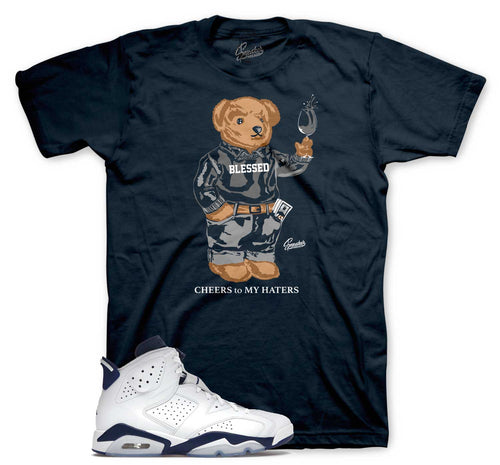 Jordan 6 midnight navy sneaker tees
