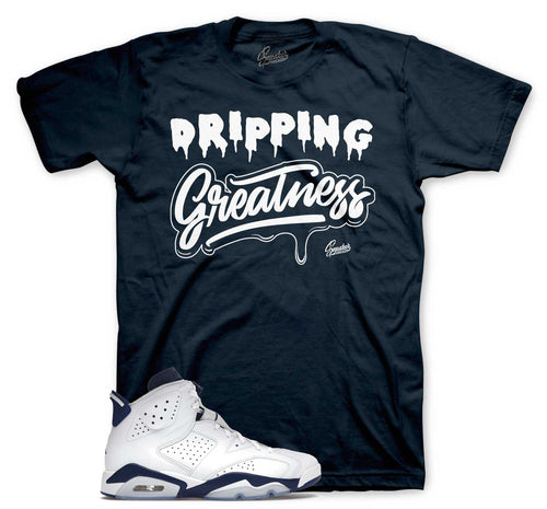 Jordan 6 midnight navy sneaker shirts