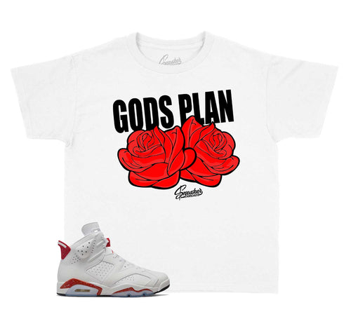 Kids - Red Cement 6 Gods Plan Shirt