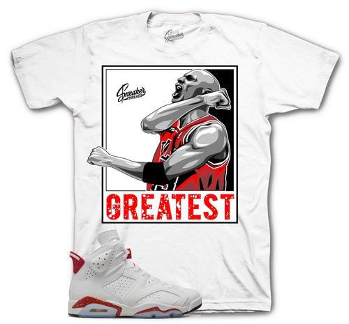 Jordan 6 red oreo sneaker tees