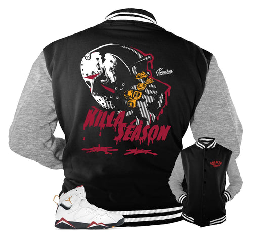 New deals Kicks Shirt Jordan 7 Retro Cardinal - Halloween Child's Play Chucky - Cardinal 7s Gifts Unisex Matching 3D Bomber Jacket