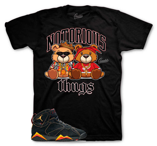 Retro 7 Citrus Thug Bears Shirt
