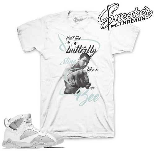 Jordan 7 pure platinum tee shirt | Sneaker Match Tees