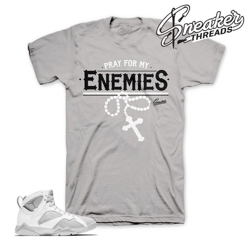 Pure money jordan 7 shirt match | Pure platinum 7 tees