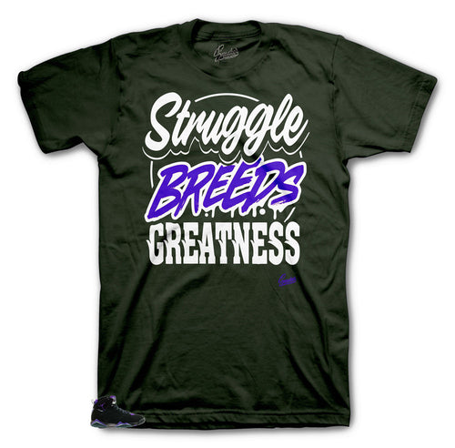 Ray Allen 7s matching shirts designed to match the Ray Allen Jordan 7 sneakers