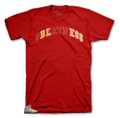 Sneaker tees to match jordan 7 reflections of a champion.