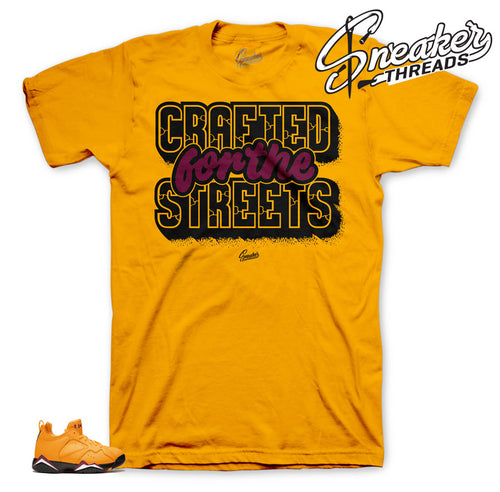 Jordan 7 Taxi Crafted shirt