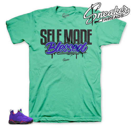 Jordan 7 Low concord Self Made shirt