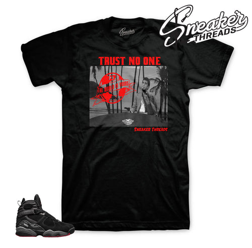 Jordan 8 bred tees match | Retro 8 official clothing match.