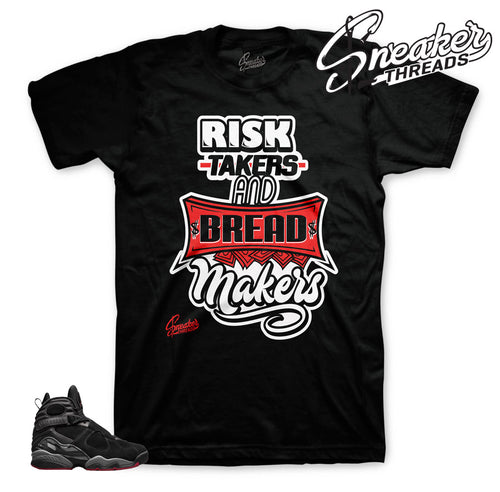 Jordan 8 cement tees match | Retro 8 bred sneaker tees.