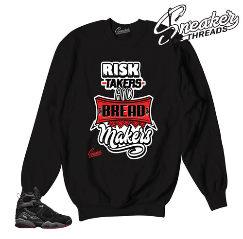 Retro 8 Cement Risk Takers Sweater