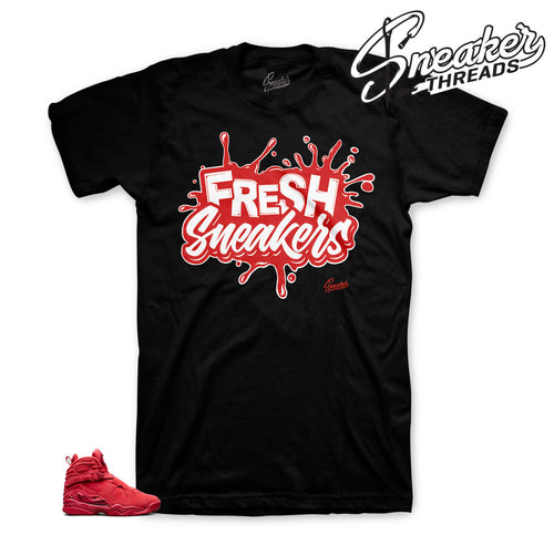 Retro 8 Valentine Fresh Sneakers Shirt