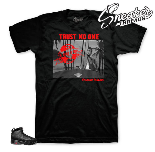 Jordan 9 bred sneaker shirts | Matching tees for Jordan 9 bred kicks.