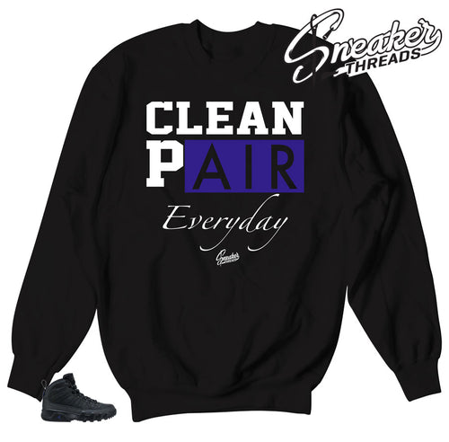 Jordan sweater to match Concord Boot 9's