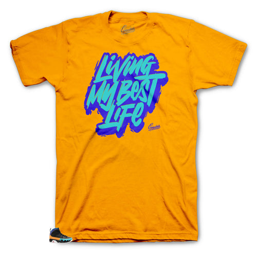 Jordan 9 dream it do it shoe matches shirt collection made to match Jordan 9s