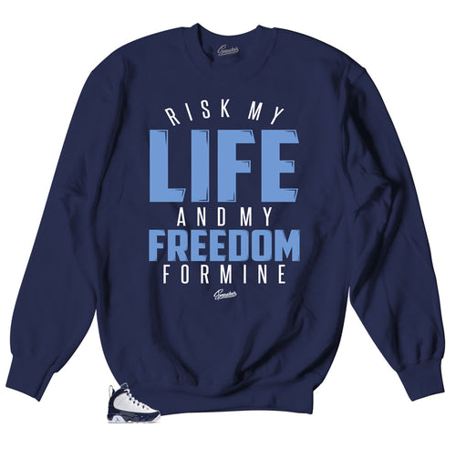 Jordan 9 unc all star sneakers match crewneck sweaters