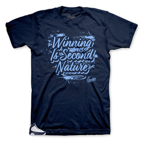 Sneaker Jordan 9s unc all star matches shirt collection designed to match Jordan 9s