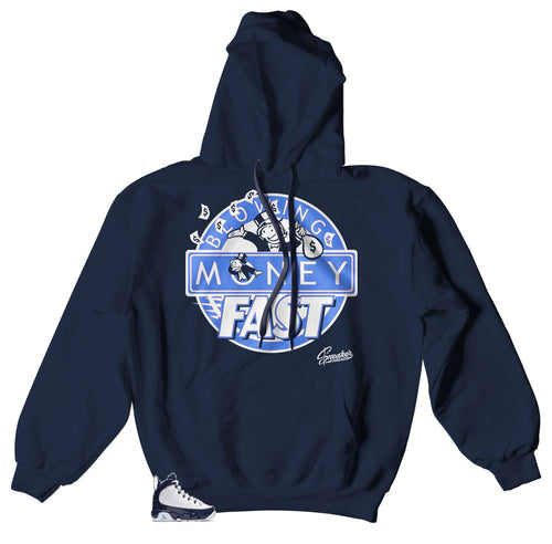 UNC all star sneaker Jordan 9s match hoody made for Jordan 9s unc