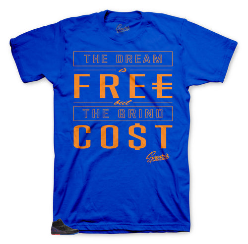 Tee shirt made to match the sneaker collection BHM Jordan 2s