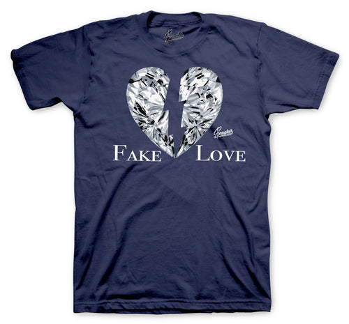 Retro 3 Midnight Navy Love Shirt