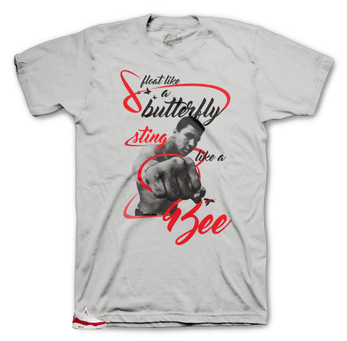 Jordan 3 JTH University Red shoes matches t shirts designed to match the Jordan University 3s