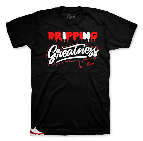 Shirts matching Jordan JTH University Red Sneaker collection