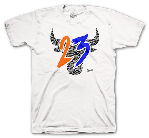 knicks jordan 3 sneaker has matching shirts designed perfectly to match the Jordan 3 knicks