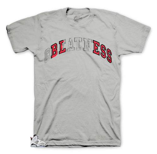 Joran 6 Flint sneakers paired with tees made specifically to match Jordan 6 Flint Sneakers