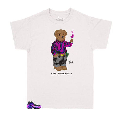 Shirt to clearance match purple foams