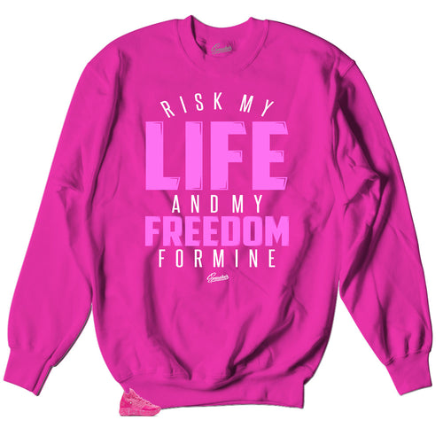 Sneaker KD 11s Aunt Pearl has matching sweater made to match the sneaker KD 11s 