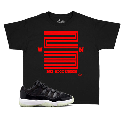 Kids Jordan 11 72-10 sneaker tees