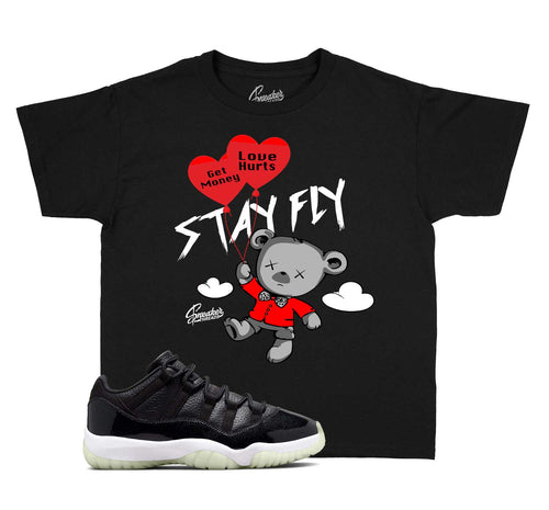 Kids Jordan 11 72-10 sneaker tees