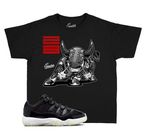 Kids - Retro 11 72-10 Bull Shirt